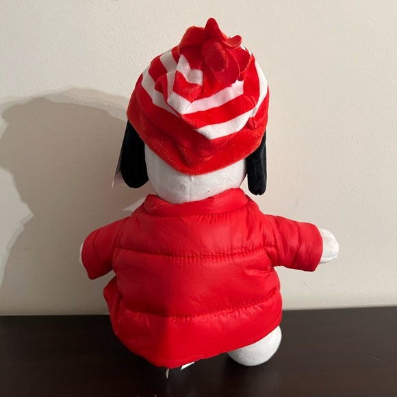 Hobby Lobby | Toys | Snoopy Peanuts Plush Red Puffer Jacket Winter ...